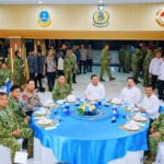 Kapolri Hadiri Silaturahmi Strategis Pimpinan Lembaga Negara di Mabes TNI AL